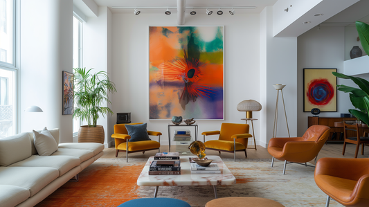 Abstract Expressions: Using Art Prints to Infuse Your Home with Energy and Emotion