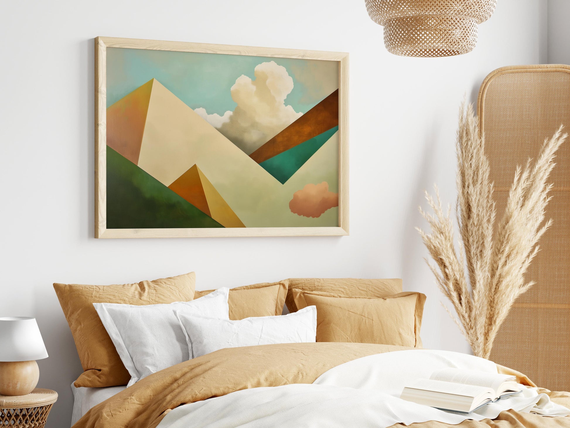 Geometric Horizons- Soothing, Landscape, Dreamlike, Atmosphere, Spain