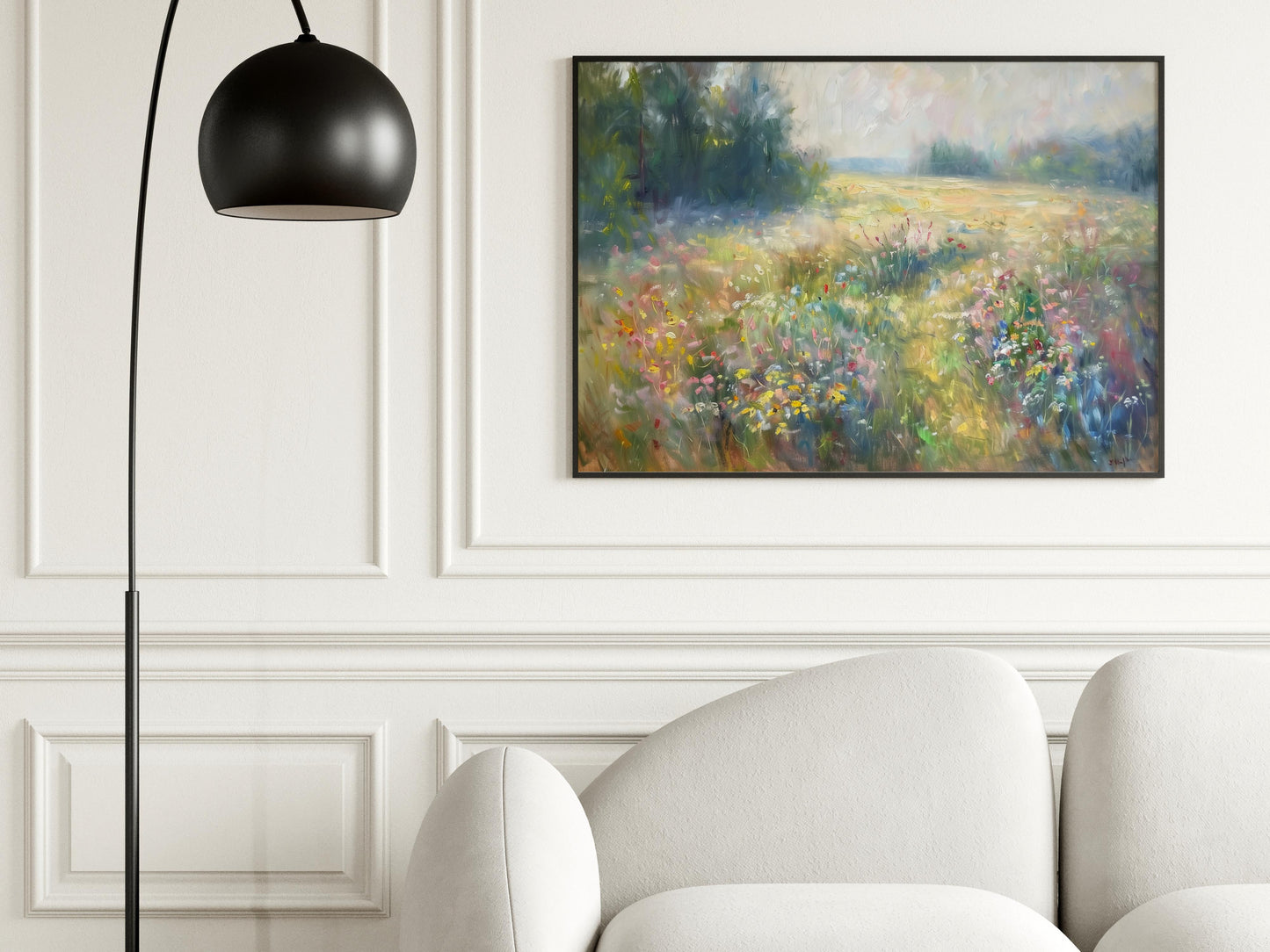 Summer Dance in the Light- Eliana Costa, Porto, Wildflowers, Liveliness, Art Print