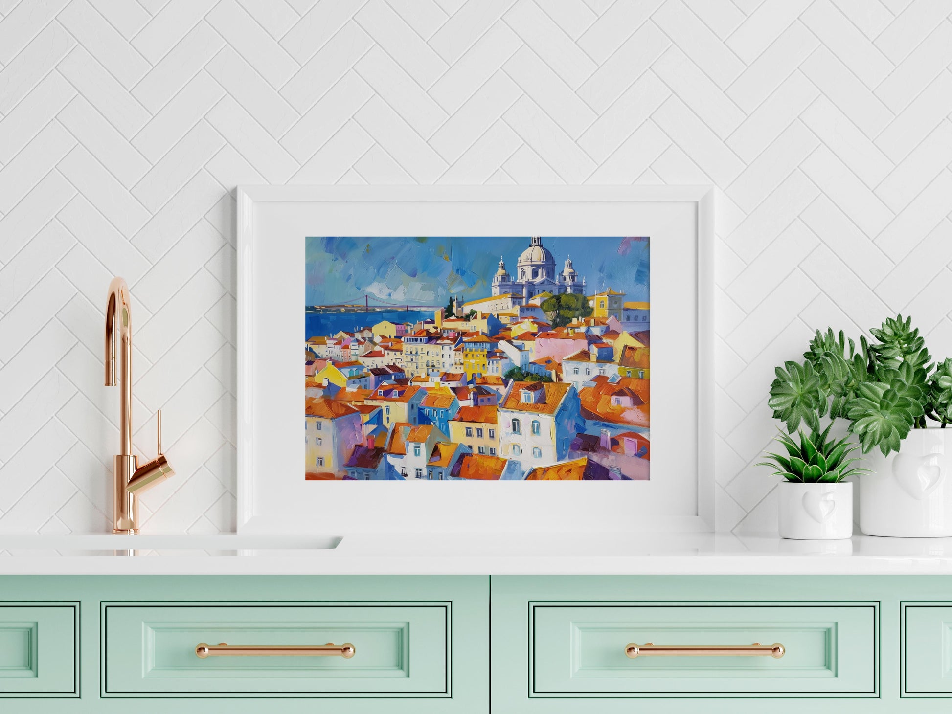 Lissaboner Lichterzauber- Realism, Cityscape, Mediterranean Flair, Urban Charm, Cultural Heart