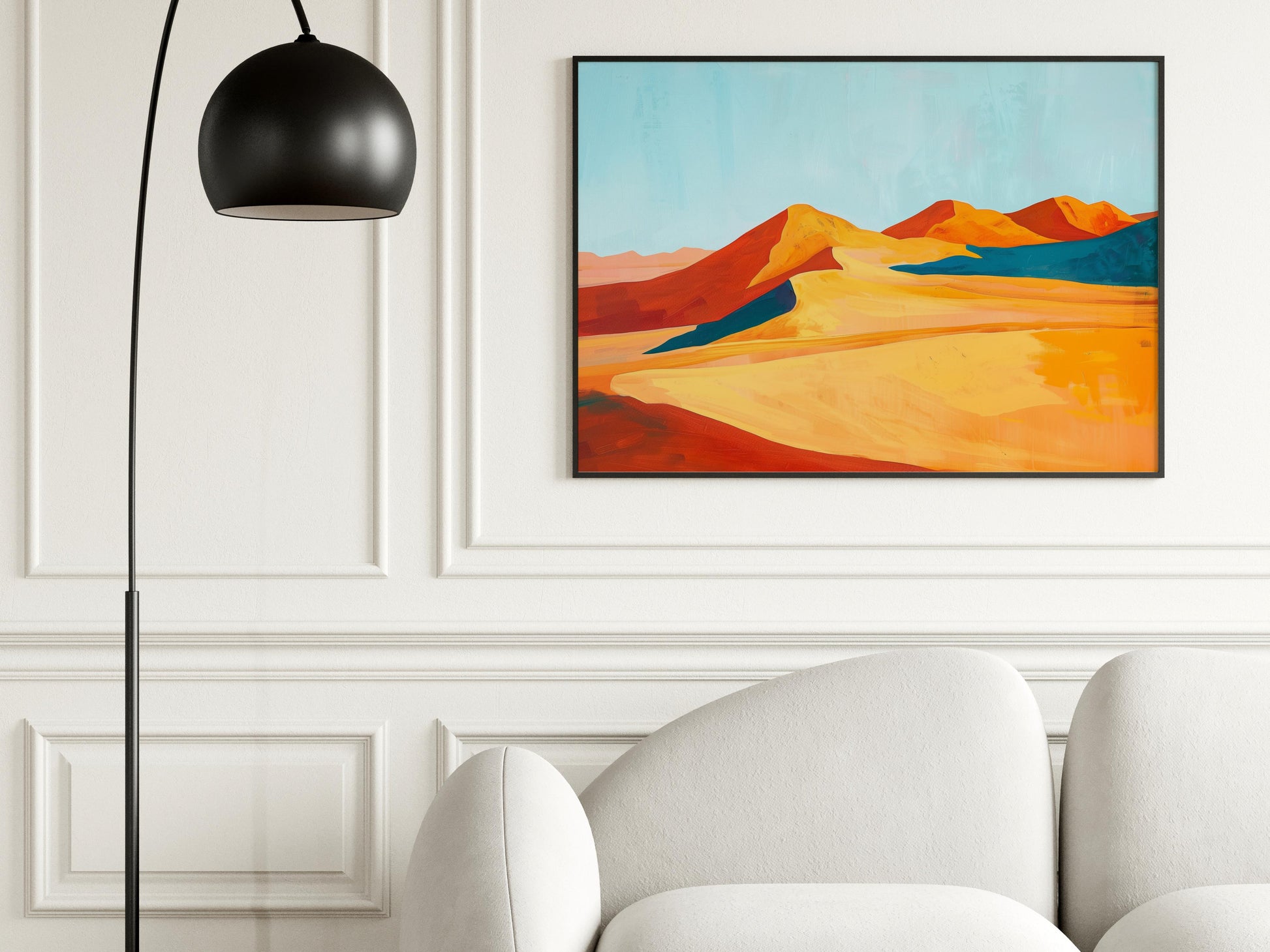 Impressions of the Sahara Desert- Design element, Living room, Stylish, Desert landscape, Home decor