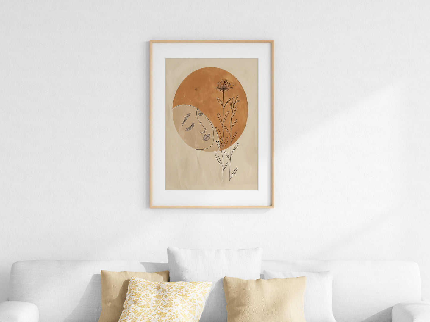 Moonbearing Dreams- serene, gallery wall, Casella art, art collection, Italy