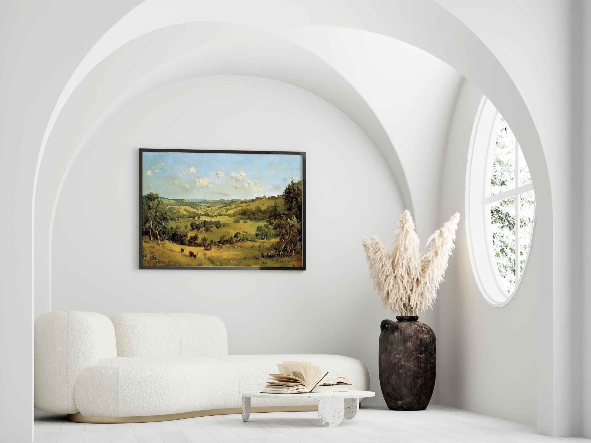 Echos der Vergangenheit: Das vulkanische Erbe- soothing, nature, timeless, interior design, wall decor